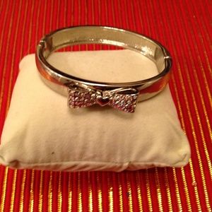 Betsy Johnson Bow Bracelet